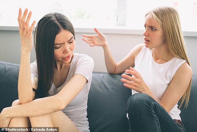 An expectant mother wonders if she is wrong for refusing to share her chosen baby name with her sister (stock image)