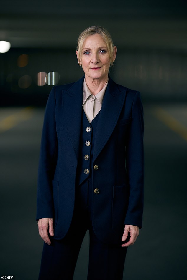 As ITV's brand new thriller series Red Eye kicks off tonight, Lesley Sharp returns once again with a stunning performance, this time as Director General of MI5 Madeline Delaney