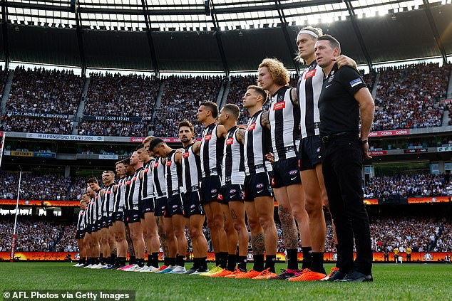 The annual AFL Anzac Day match between Essendon and Collingwood has been a fixture since 1995, after former Bombers coach Kevin Sheedy suggested it