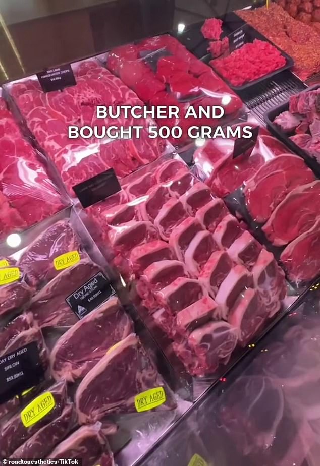 Matt West purchased 500 grams of grass-fed beef from his local butcher ($8.50)