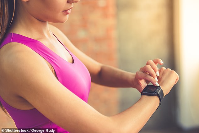 The scientists used an accelerometer, similar to a Fitbit, to determine the participants' activity levels