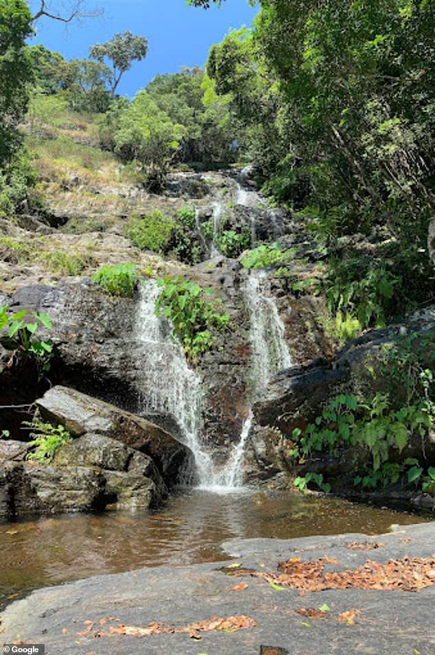 Emergency services were called Isabella Falls in Edmonton, a 20-minute drive from the Cairns