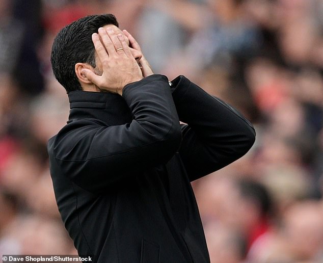 Arsenal's title hopes are once again in doubt after Mikel Arteta's side lost to Aston Villa