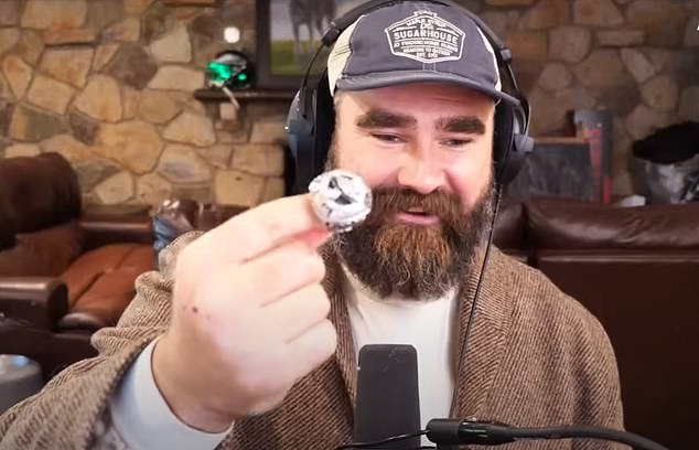 Jason Kelce has revealed that he lost the Super Bowl ring during his and Travis' live show in New Heights