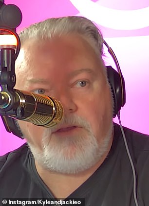 Kyle Sandilands, 52, (pictured) has hit out at media personality Steve Price, 69, (right) over his criticism of The Kyle And Jackie O Show's debut in Melbourne this week