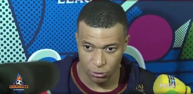 Kylian Mbappe claimed he would not reconsider leaving PSG after his side's victory over Barcelona