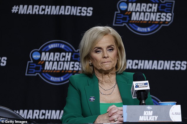 Furious LSU fans called for Kim Mulkey's firing after he skipped the national anthem on Monday