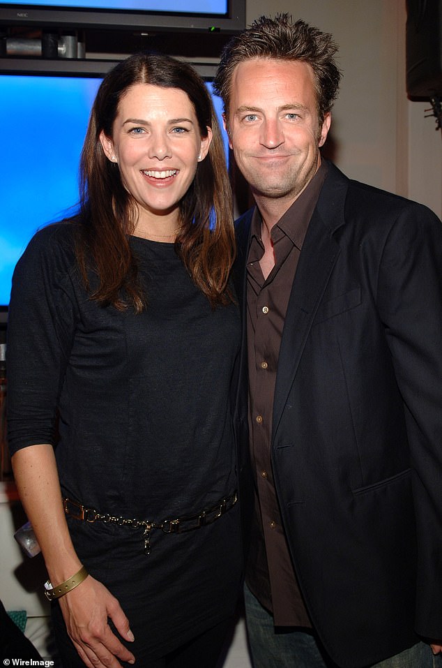 Lauren Graham recalls some of her fondest memories from her friendship with the late Friends actor Matthew Perry – five months after he tragically passed away at the age of 54;  seen in 2006