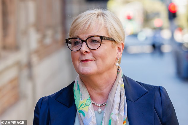 Former Coalition minister Linda Reynolds (pictured) has revealed she wants to pursue her own defamation proceedings against her former aide Brittany Higgins and Ms Higgins' partner David Sharaz