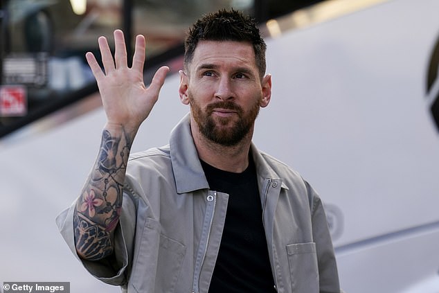 Lionel Messi will be missing from Inter Miami's Champions Cup quarter-final against Monterrey tonight