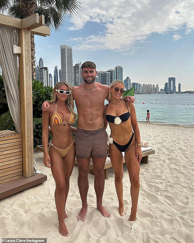 It comes after Molly showed off her toned figure as she enjoyed a beach day in Dubai with her boyfriend Tom and his sister Laura, 27.