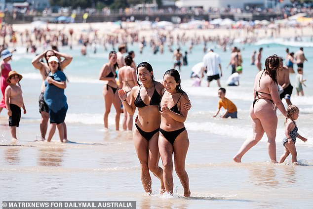 Channel 7's spin-off series Made In Chelsea began filming beachside scenes last month but has reportedly already wrapped up some set issues (stock photo from Bondi Beach)