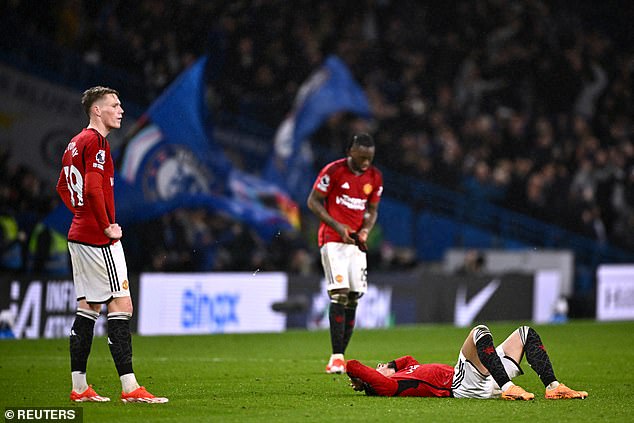 Manchester United broke three unwanted club records after the 4-3 defeat to Chelsea.