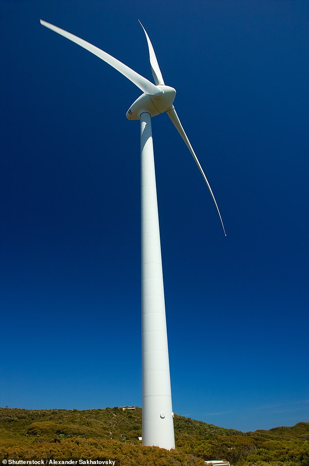 A man in his 30s fell about 20 meters when a wind tower toppled at Lake Proserpine on the Whitsunday Coast on Thursday afternoon