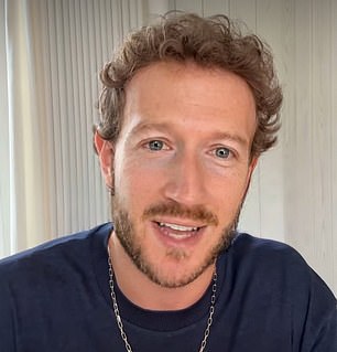 Mark Zuckerberg released a video promoting Meta's AI technology and received positive reactions to his fake facial hair and tanned skin.  Pictured: AI-generated image of Mark Zuckerberg