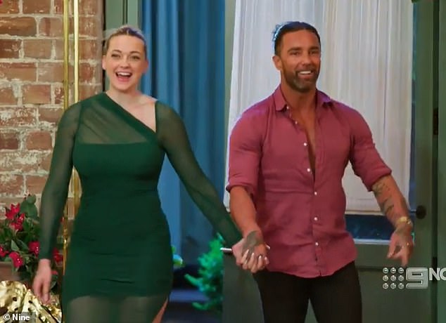 Married At First Sight's controversial couple Jack Dunkley, 34, (right) and Tori Adams, 27, (left) received a shocked reception at Sunday night's explosive reunion