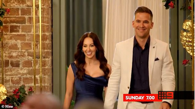 And the sneak peak shows a major showdown between former couple Lauren Dunn, 32, and Jono McCullough, 40, as he introduces his new girlfriend, fellow bride Ellie Dix, to the group.