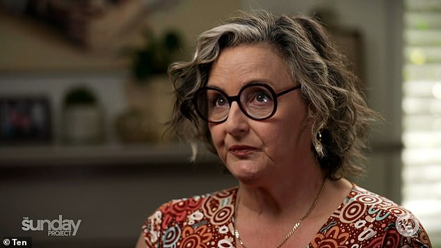 MasterChef Australia star Julie Goodwin, 53, (pictured) opened up about a disturbing chapter of her life during an interview on The Project on Sunday