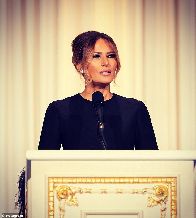 Melania Trump had an event for Log Cabin Republicans at Mar-a-Lago in November 2021