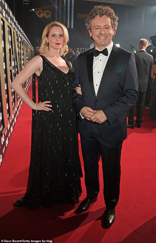 During the interview, the Welsh actor gave a rare insight into his relationship with Anna Lundberg, who is just five years older than one of his children (pictured in 2019).