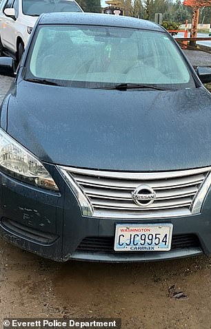 Jessica Garcia's four-door Nissan Sentra