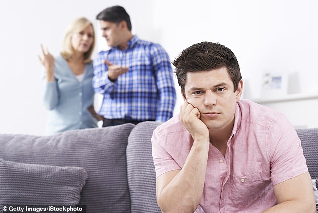 Young Australians are being advised that they can save almost $16,000 a year by moving back in with their parents and quit sharing a home (pictured is a stock photo)