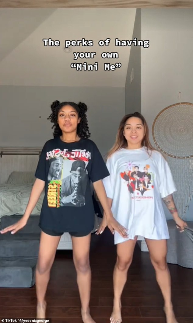 A mother and daughter duo have left the internet stunned after posting videos together online, leaving viewers unable to tell who is who