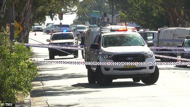A young male motorcyclist was killed following a police chase in Sydney's west on Monday afternoon