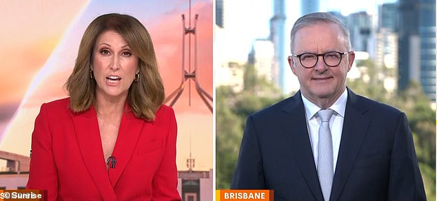 Natalie Barr asked Anthony Albanese if Ms Wong's statements were 