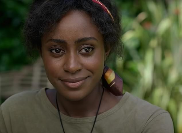 Netflix fans have flooded the internet with an outpouring of praise for the TV series Behind Her Eyes (Pictured: Simona Brown as Louise)