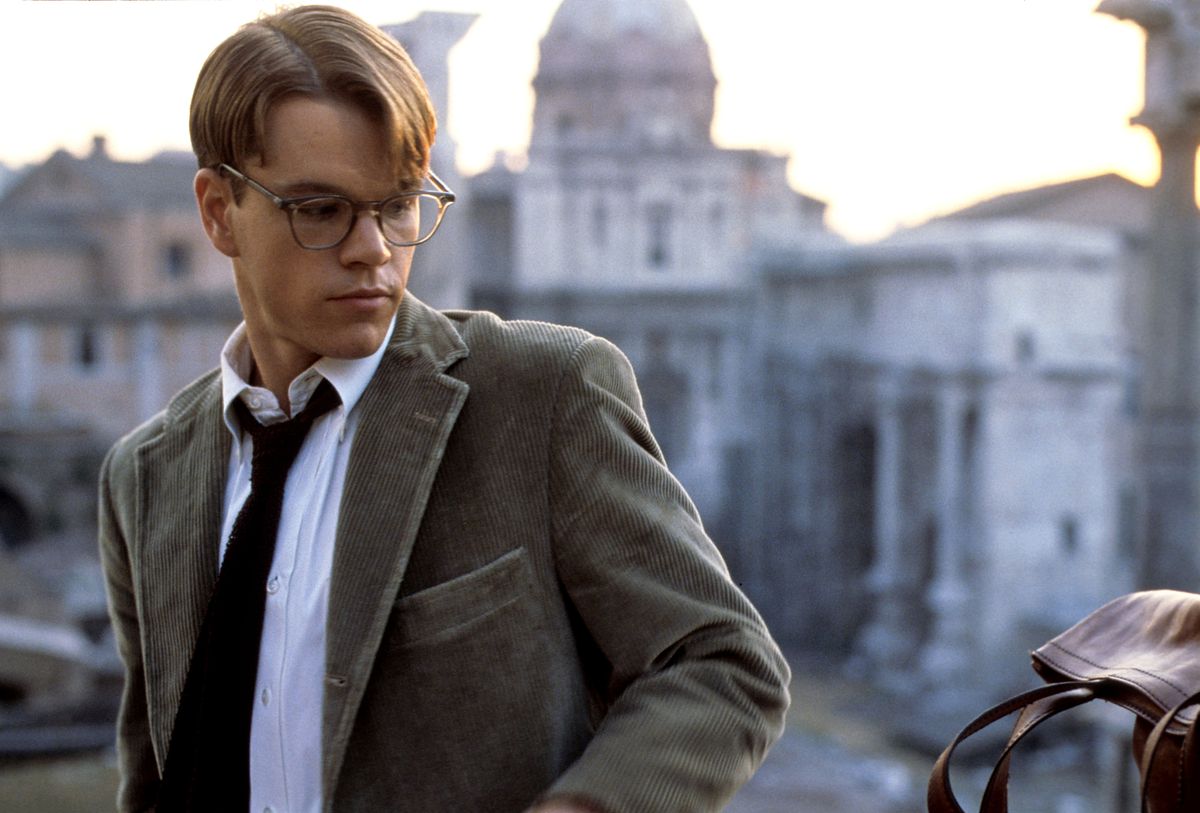 Matt Damon in The Talented Mr. Ripley.