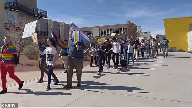 Students and staff on the College of Southern Nevada campuses have spoken out against a regent who questioned transgender women competing against biological women in sporting events