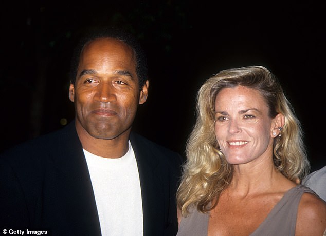 OJ Simpson and ex-wife Nicole Brown Simpson were pictured at a screening of his film Naked Gun 33 1/3 premiering in LA on March 16, 1994, less than three months before the murders.