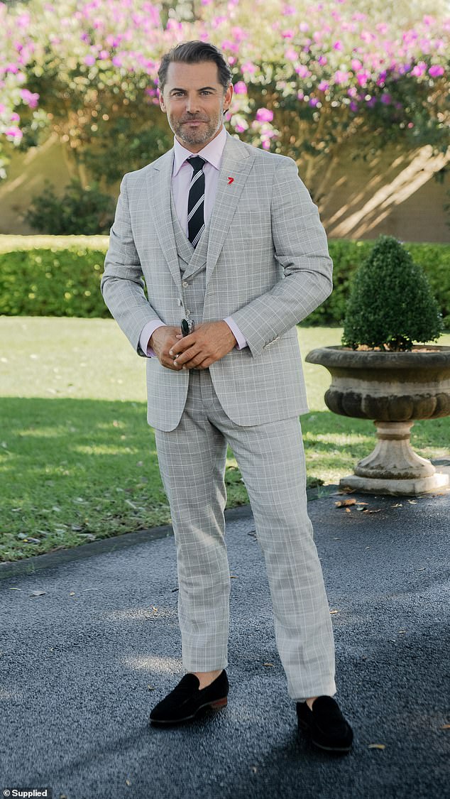 Daniel Macpherson cut a dapper figure as he celebrated day one of the 2024 Star Championships at the Sydney Autumn Racing Carnival in style