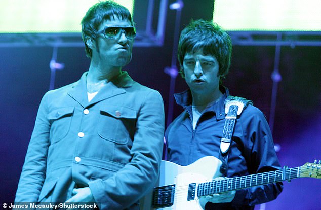 While fans fervently hoped that an Oasis reunion was on the cards, it appears their hopes have been dashed once again (the band are pictured in 2005)