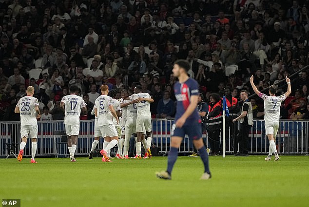 With several key players rested for their upcoming Champions League match, Les Parisiens fell behind against the relegation-threatened side