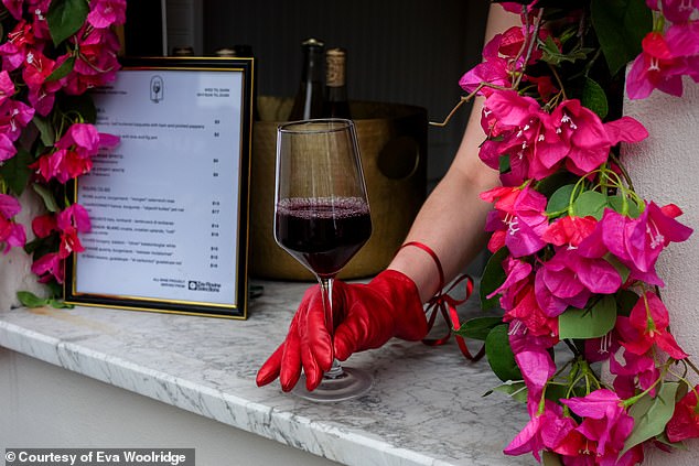 Please Tell Me in Williamsburg, Brooklyn, serves wine-to-go through a hole-in-the-wall