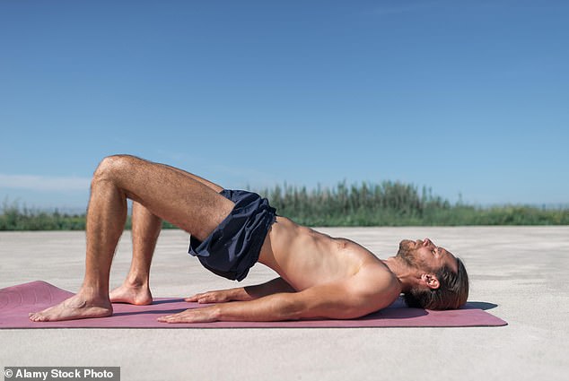 Pelvic floor exercises can also benefit men by helping those