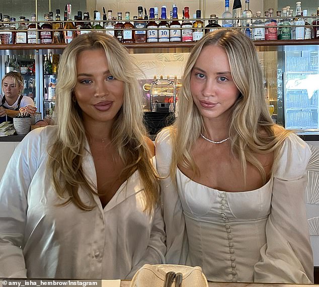 Australian fitness influencer Tammy Hembrow (left) revealed the juicy details of her dramatic fallout after having to fire her older sister Amy (right) from her company