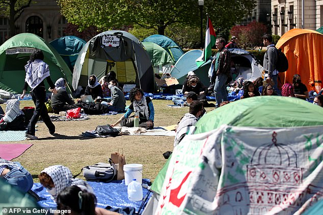 Columbia is one of dozens of colleges that have been embroiled in protests between Israel and Hamas, while other prestigious universities, including Harvard and MIT, have been thrown into chaos.