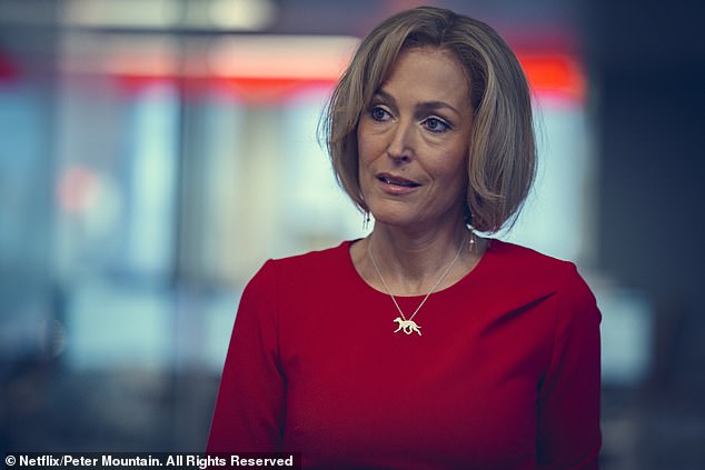 Scoop fans were stunned to see Gillian Anderson's 'secret nod to The Crown' in the new Netflix drama released Friday