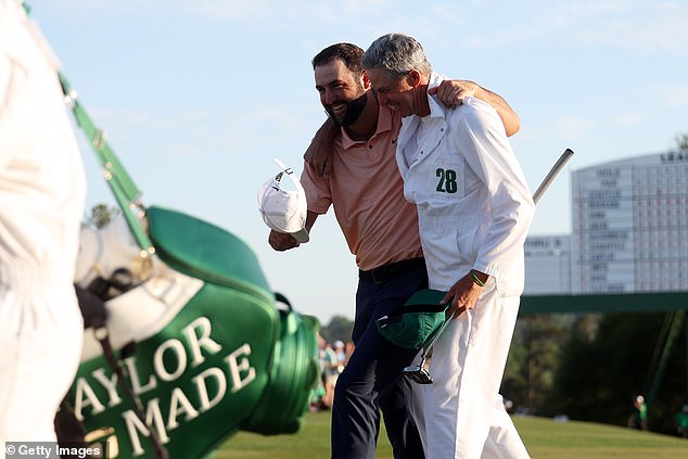 Scottie Scheffler's caddy Ted Scott has earned around £1.2 million so far this season