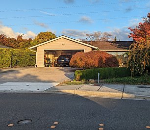 The cars are now parked in front of his house