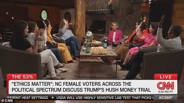 A group of self-identified undecided women voters in North Carolina had some harsh words for former President Donald Trump during a roundtable discussion with liberal outlet CNN