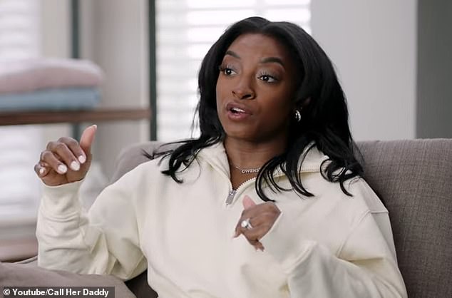 Gymnast Simone Biles has opened up about the harrowing first thought she had after botching her jump at the Tokyo Olympics