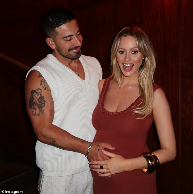 Simone announced that she and boyfriend Jono are expecting their first child together in October and later confirmed they were having a baby girl