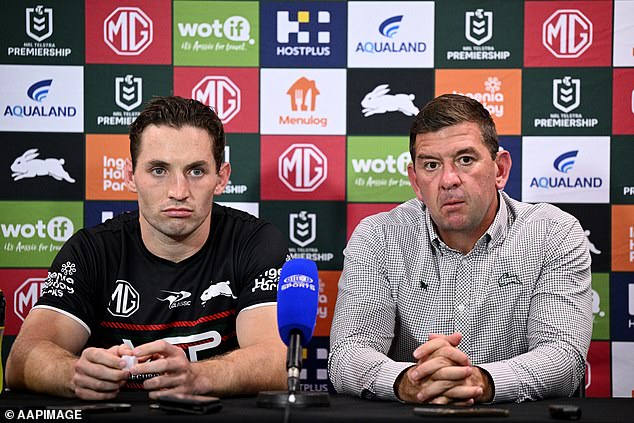 Cameron Murray says his under-fire coach Jason Demetriou has been 'dragged through the mud' during his side's difficult start to the season