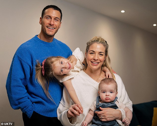 Gemma, who shares daughter Mia, four, and Thiago, 10 months, with Gorka, spoke about their children's childcare as he attended Strictly training