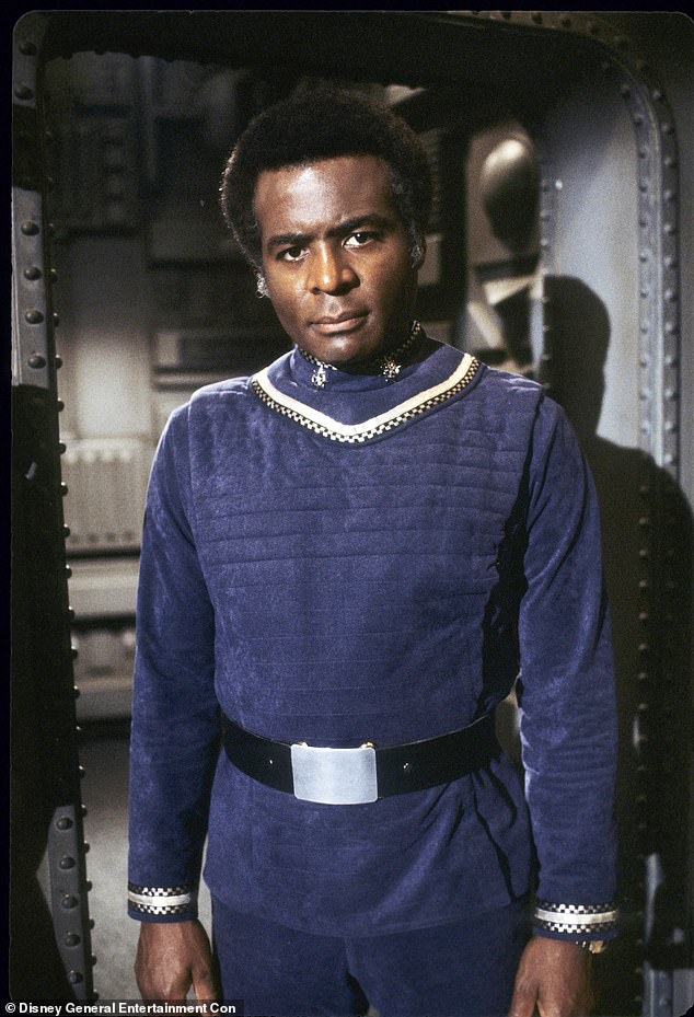 Iconic Battlestar Galactica and McCloud actor Terry Carter has died at age 95 (pictured in 1978 as Colonel Tigh)