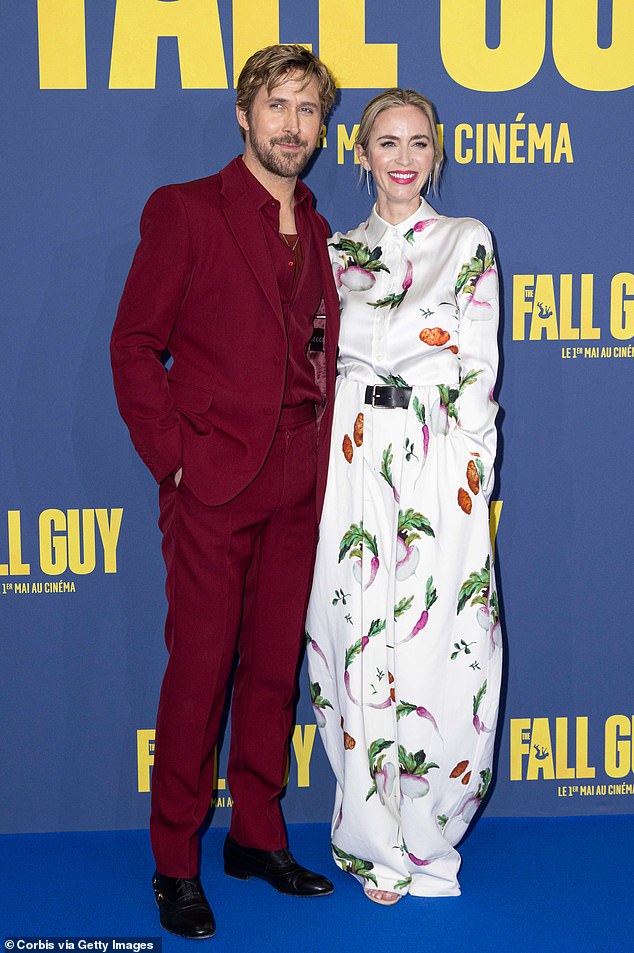 Ryan Gosling and Emily Blunt continue their press tour for their highly anticipated film The Fall Guy and reveal fun new details about their children